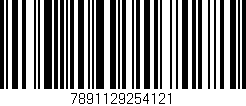 Código de barras (EAN, GTIN, SKU, ISBN): '7891129254121'