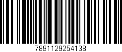 Código de barras (EAN, GTIN, SKU, ISBN): '7891129254138'