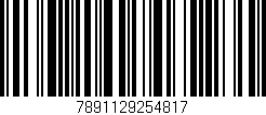 Código de barras (EAN, GTIN, SKU, ISBN): '7891129254817'