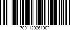 Código de barras (EAN, GTIN, SKU, ISBN): '7891129261907'