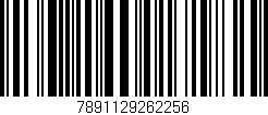 Código de barras (EAN, GTIN, SKU, ISBN): '7891129262256'