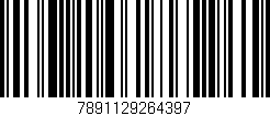 Código de barras (EAN, GTIN, SKU, ISBN): '7891129264397'