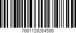 Código de barras (EAN, GTIN, SKU, ISBN): '7891129264595'