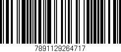Código de barras (EAN, GTIN, SKU, ISBN): '7891129264717'