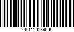 Código de barras (EAN, GTIN, SKU, ISBN): '7891129264809'