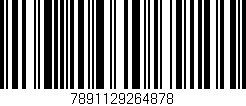 Código de barras (EAN, GTIN, SKU, ISBN): '7891129264878'