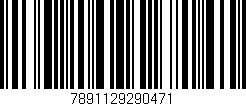 Código de barras (EAN, GTIN, SKU, ISBN): '7891129290471'
