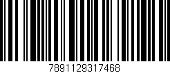 Código de barras (EAN, GTIN, SKU, ISBN): '7891129317468'