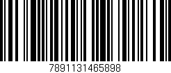 Código de barras (EAN, GTIN, SKU, ISBN): '7891131465898'