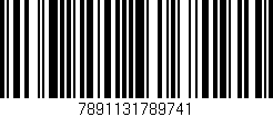 Código de barras (EAN, GTIN, SKU, ISBN): '7891131789741'
