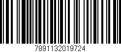 Código de barras (EAN, GTIN, SKU, ISBN): '7891132019724'