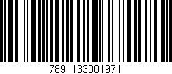 Código de barras (EAN, GTIN, SKU, ISBN): '7891133001971'