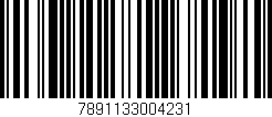 Código de barras (EAN, GTIN, SKU, ISBN): '7891133004231'