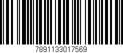 Código de barras (EAN, GTIN, SKU, ISBN): '7891133017569'