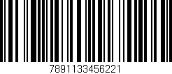 Código de barras (EAN, GTIN, SKU, ISBN): '7891133456221'
