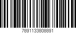 Código de barras (EAN, GTIN, SKU, ISBN): '7891133808891'