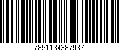Código de barras (EAN, GTIN, SKU, ISBN): '7891134387937'
