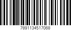 Código de barras (EAN, GTIN, SKU, ISBN): '7891134517068'
