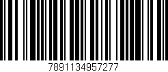 Código de barras (EAN, GTIN, SKU, ISBN): '7891134957277'