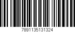 Código de barras (EAN, GTIN, SKU, ISBN): '7891135131324'