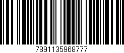Código de barras (EAN, GTIN, SKU, ISBN): '7891135968777'