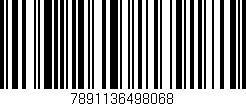 Código de barras (EAN, GTIN, SKU, ISBN): '7891136498068'
