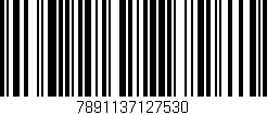 Código de barras (EAN, GTIN, SKU, ISBN): '7891137127530'