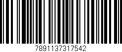 Código de barras (EAN, GTIN, SKU, ISBN): '7891137317542'