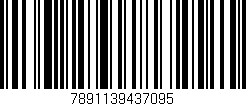 Código de barras (EAN, GTIN, SKU, ISBN): '7891139437095'