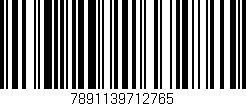 Código de barras (EAN, GTIN, SKU, ISBN): '7891139712765'