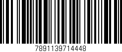 Código de barras (EAN, GTIN, SKU, ISBN): '7891139714448'