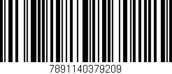 Código de barras (EAN, GTIN, SKU, ISBN): '7891140379209'