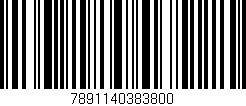 Código de barras (EAN, GTIN, SKU, ISBN): '7891140383800'