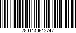 Código de barras (EAN, GTIN, SKU, ISBN): '7891140613747'