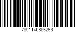 Código de barras (EAN, GTIN, SKU, ISBN): '7891140685256'