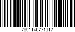 Código de barras (EAN, GTIN, SKU, ISBN): '7891140771317'
