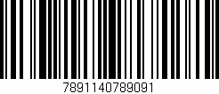 Código de barras (EAN, GTIN, SKU, ISBN): '7891140789091'