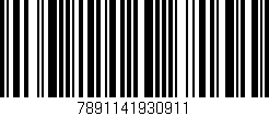 Código de barras (EAN, GTIN, SKU, ISBN): '7891141930911'