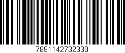 Código de barras (EAN, GTIN, SKU, ISBN): '7891142732330'