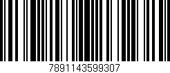 Código de barras (EAN, GTIN, SKU, ISBN): '7891143599307'