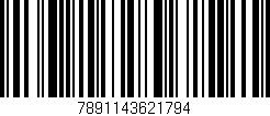 Código de barras (EAN, GTIN, SKU, ISBN): '7891143621794'