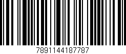 Código de barras (EAN, GTIN, SKU, ISBN): '7891144187787'