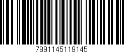Código de barras (EAN, GTIN, SKU, ISBN): '7891145119145'