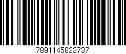 Código de barras (EAN, GTIN, SKU, ISBN): '7891145833737'
