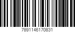 Código de barras (EAN, GTIN, SKU, ISBN): '7891146170831'