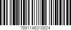 Código de barras (EAN, GTIN, SKU, ISBN): '7891146310824'