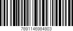 Código de barras (EAN, GTIN, SKU, ISBN): '7891146984803'