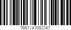 Código de barras (EAN, GTIN, SKU, ISBN): '7891147092347'