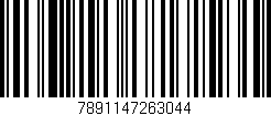 Código de barras (EAN, GTIN, SKU, ISBN): '7891147263044'