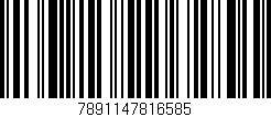 Código de barras (EAN, GTIN, SKU, ISBN): '7891147816585'